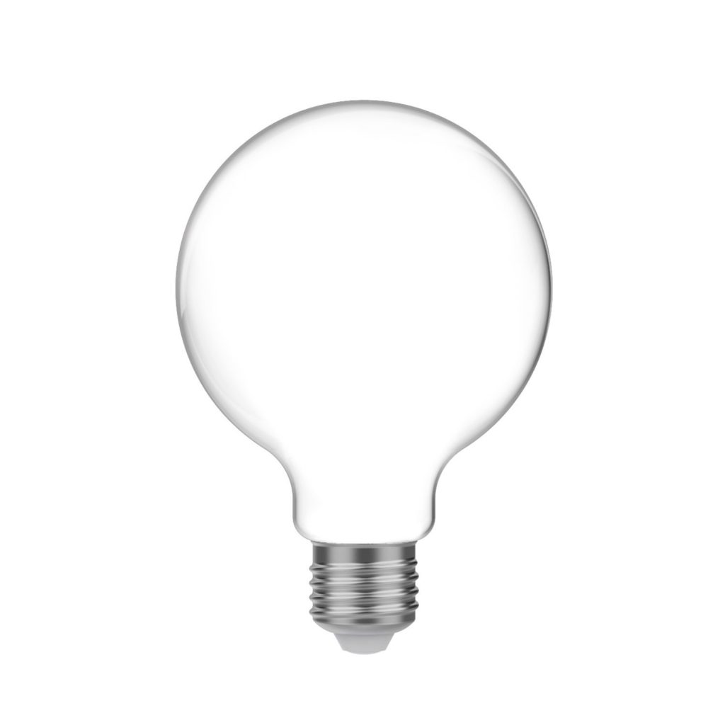 Bombilla led Milky Globo G95 4W 470Lm E27 2700K - M04