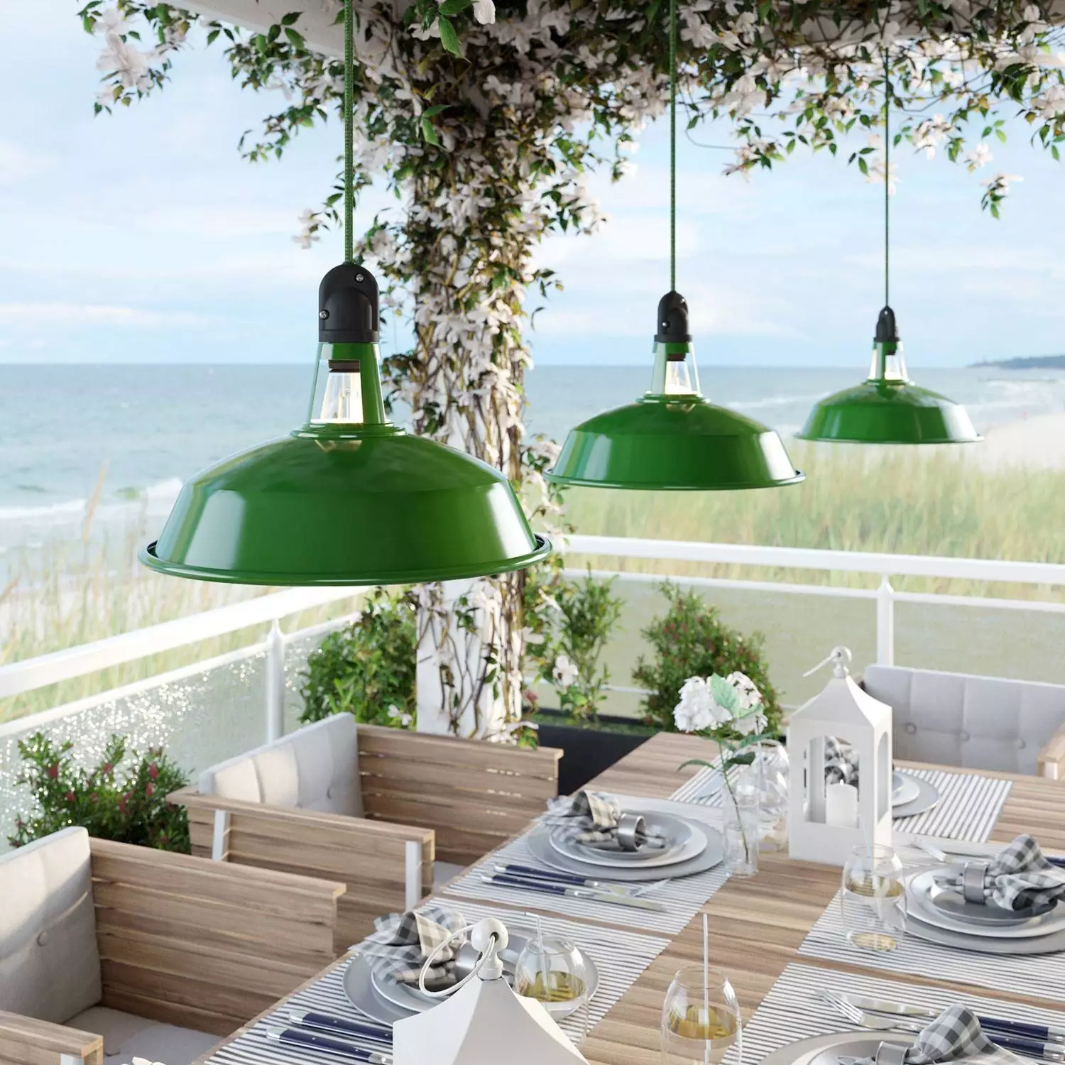 eiva-elegant-lampara-para-exteriores-con-pantalla-cable-textil-roseton-de-silicona-y-portalamparas-ip65-resistente-al-agua