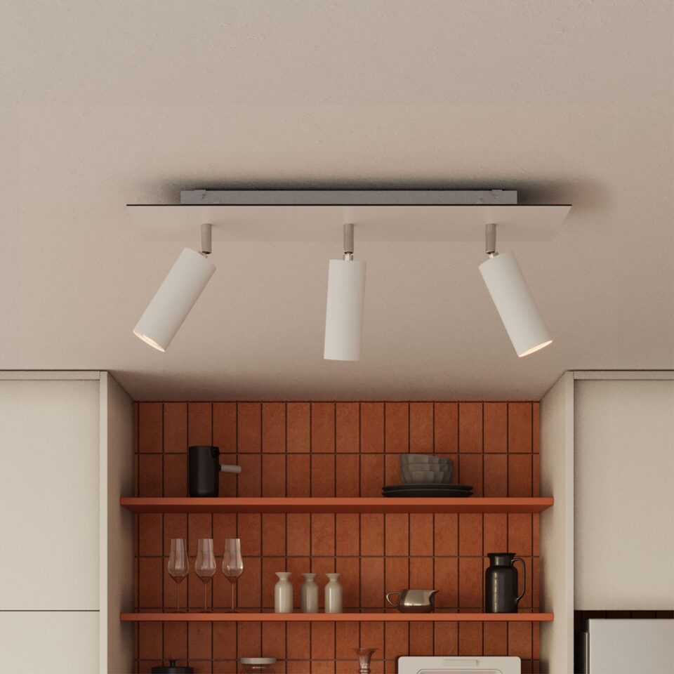 Lampara 3 focos Tub-E14