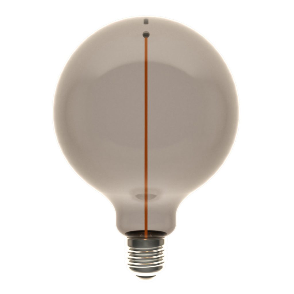 Bombilla LED Smoky Magnetic Deco Line Globo G125 2.8W 90Lm E27 1800K - F05