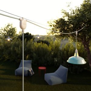 Derivación para exteriores EIVA-3 sellado a presión IP65 blanco 2