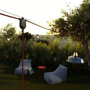 Derivación para exteriores EIVA-3 sellado a presión IP65 negro 2