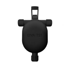 Derivación para exteriores EIVA-3 sellado a presión IP65 negro 5