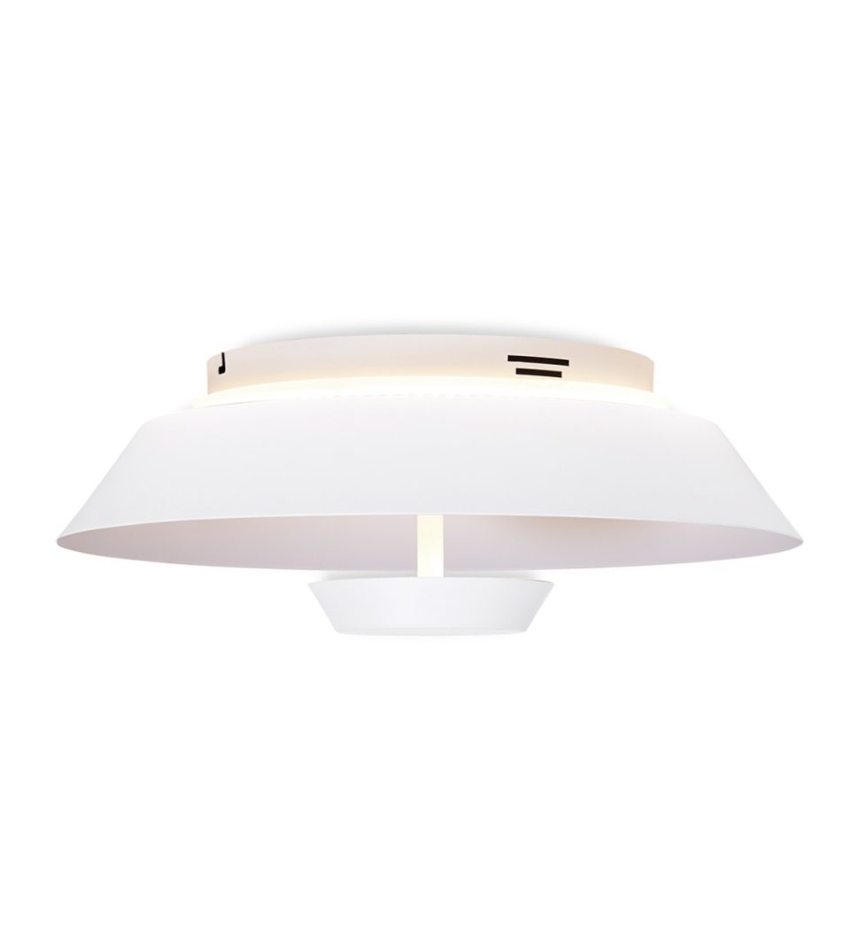 Plafón led Brooklyn 24+16W Blanco CCT Ø 450mm