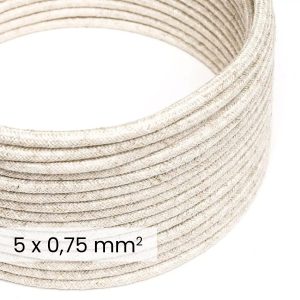 cable-electrico-textil-dali-5x075-mm-lino-natural-blanco-hilo-para-iluminacion-de-diseno-rn01