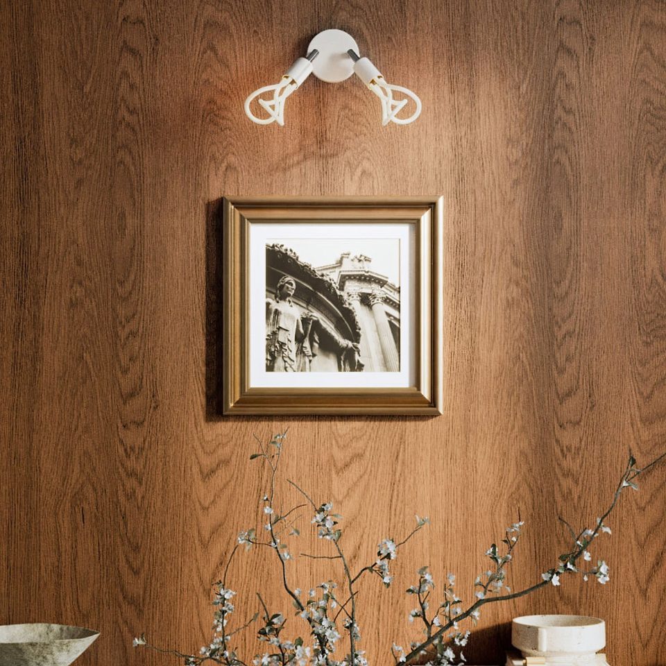 Lámpara articulada Plumen doble