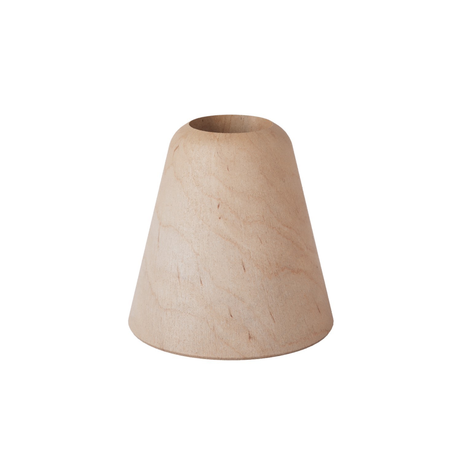 base-de-lampara-de-madera-cono