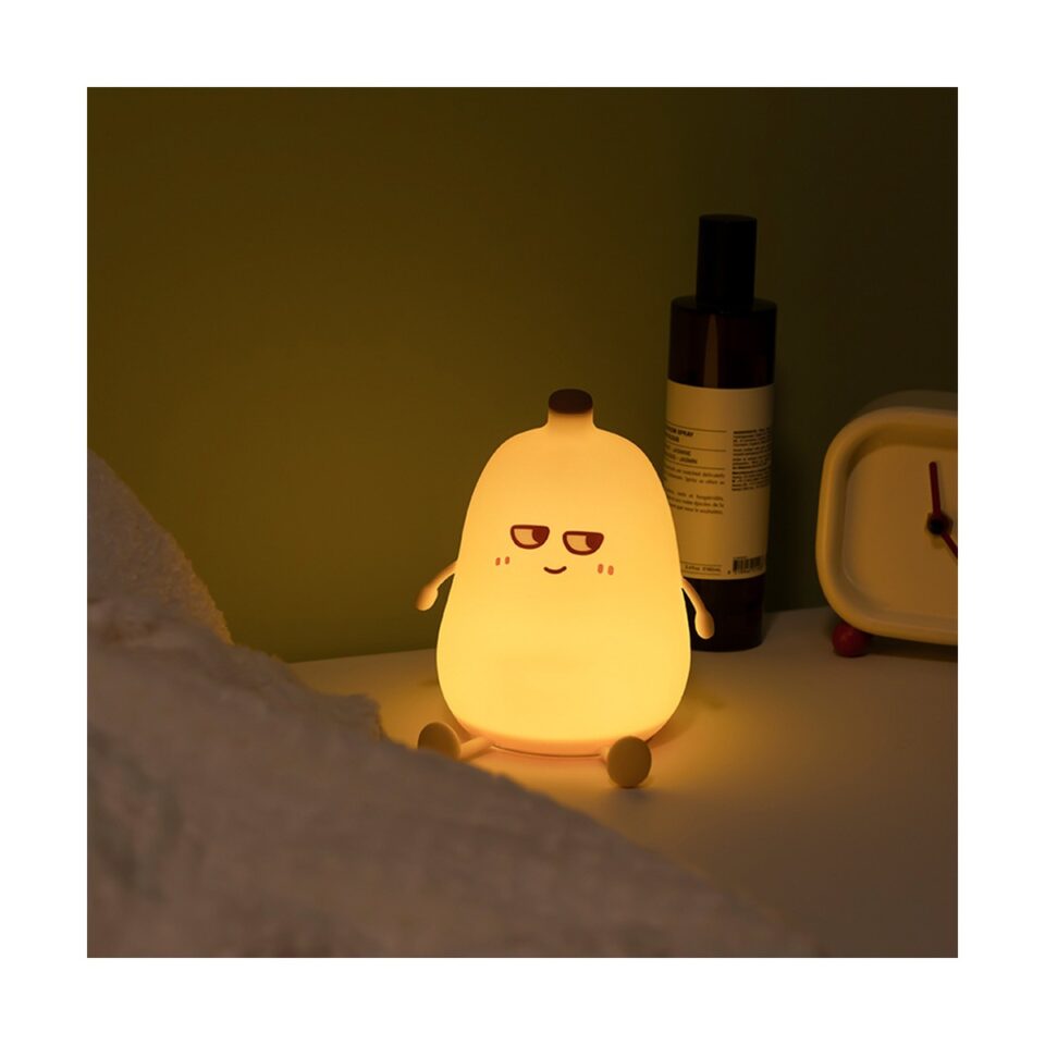 Lámpara portátil infantil Plátano Led 1W